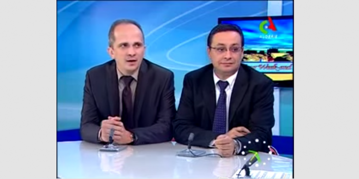 Taha Merghoub, vice president of AASA on Algerian TV